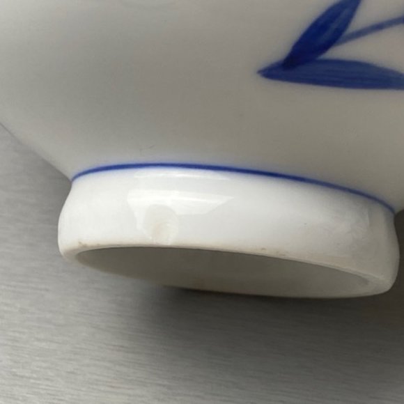 Misty Rose Super White China Rice Bowls 2pc - Picture 8 of 9